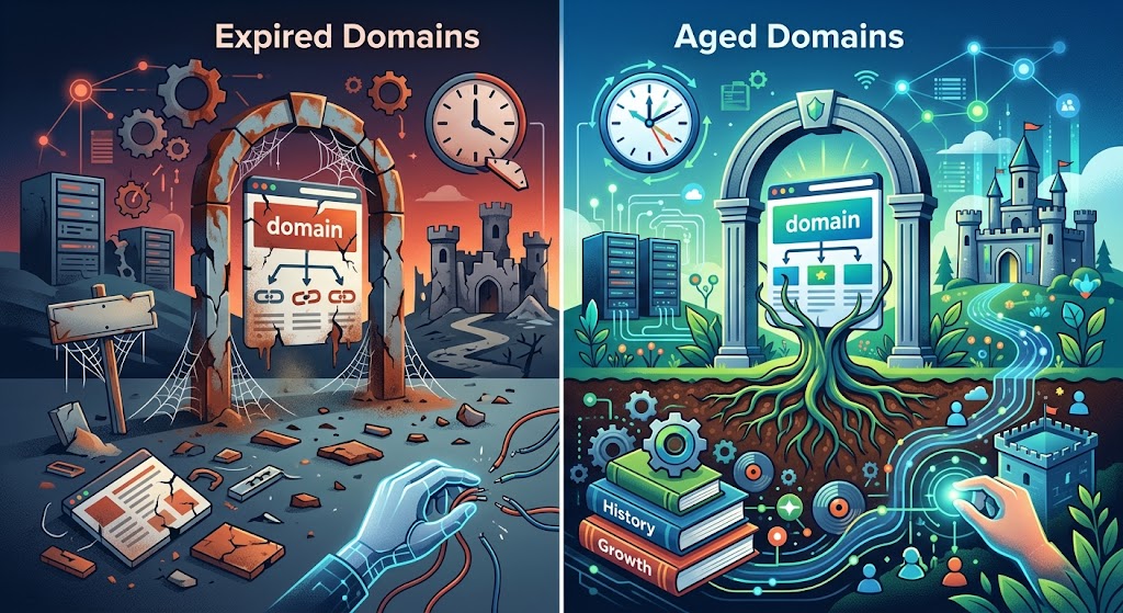 Expired Domains vs. Aged Domains: What’s the Difference?
